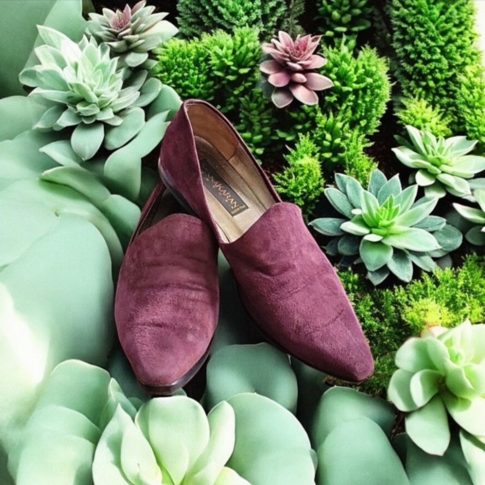 Donna Karan Purple Flats